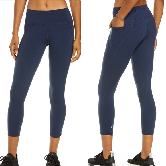 Sweaty Betty Pants - NEW Sweaty Betty Power Pocket Workout 7/8 Leggings